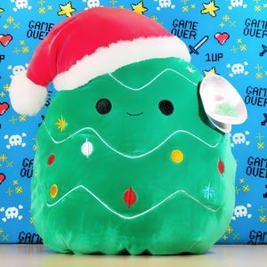 Squishmallow Carol the Christmas Tree 12" UltraSoft Stuffed X-mas Toy Plush NWT